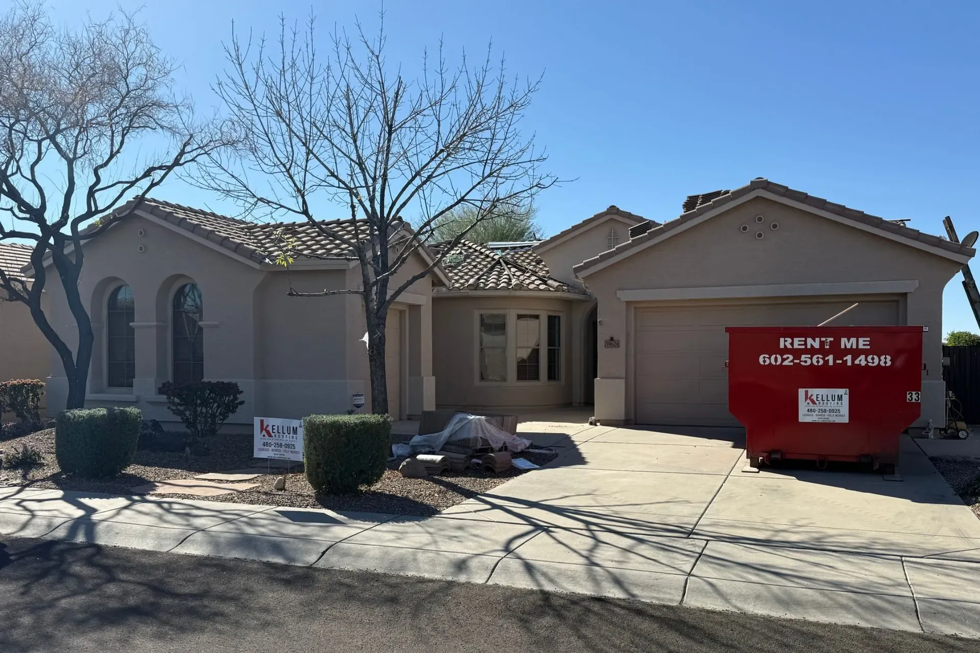 Kellum Roofing project